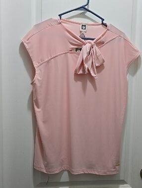 Pink  Cap Sleeve Women’s Top